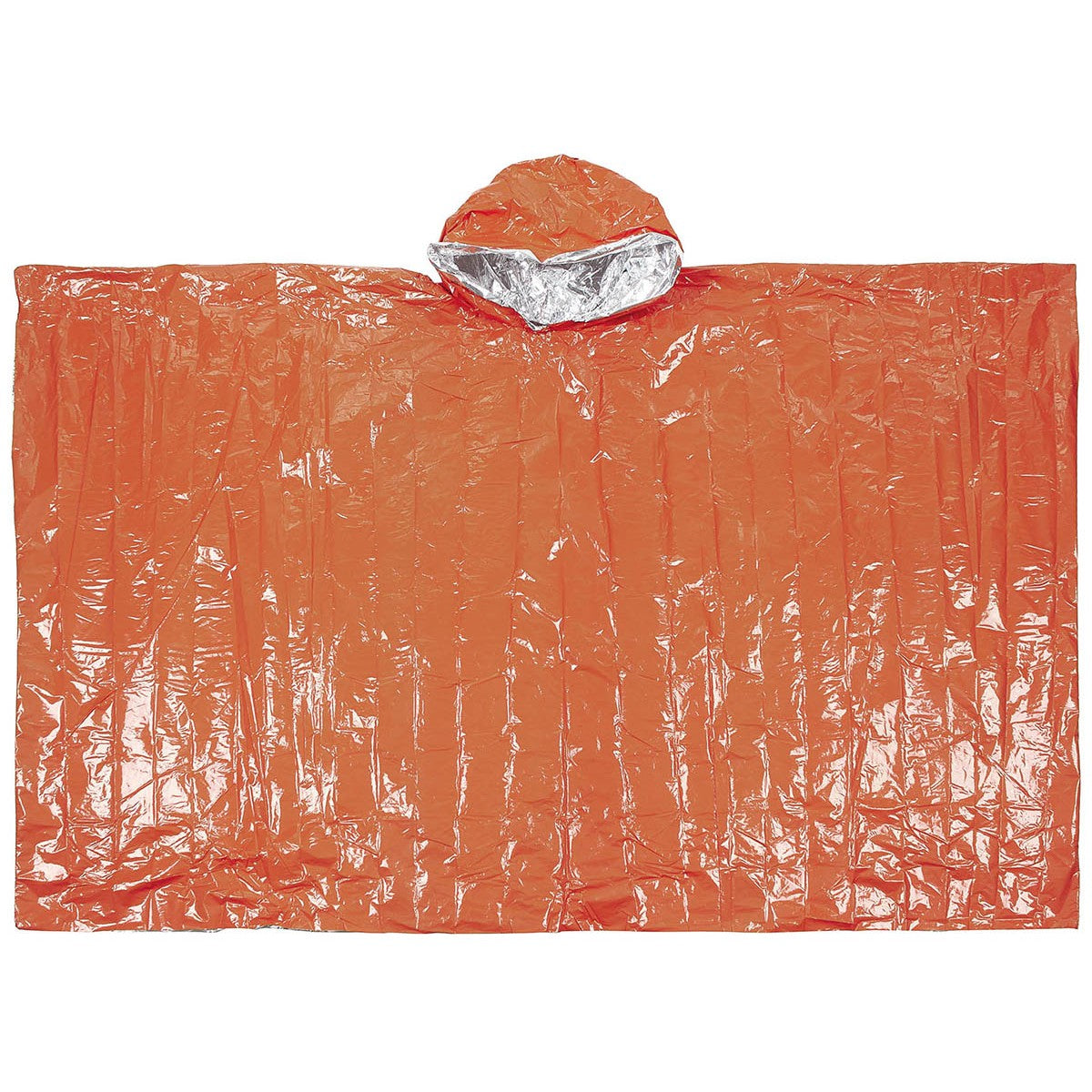 MFH Emergency Thermal Foil Poncho Orange 