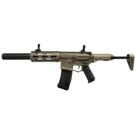 Ares Honey Badger Airsoft AEG Rifle Dark Earth M4 AM-014