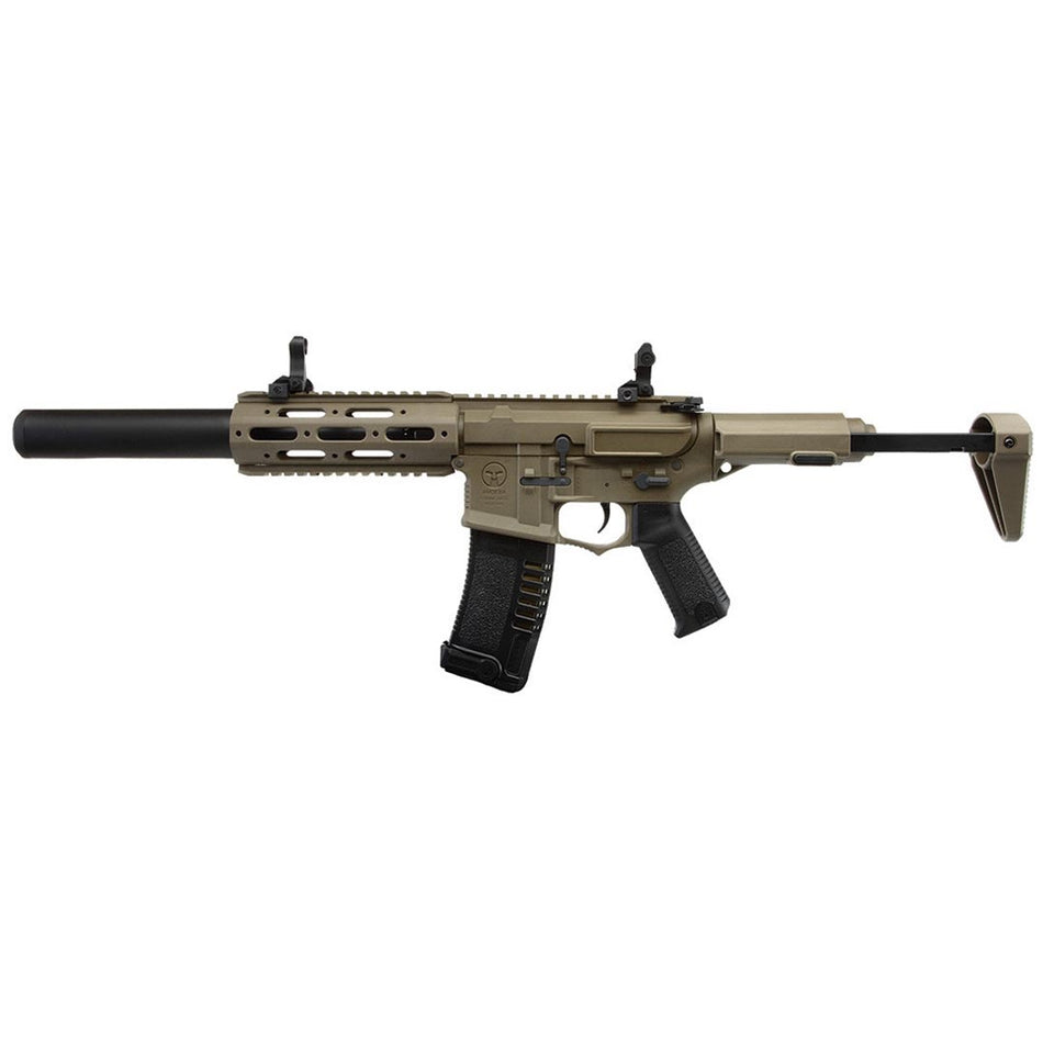 Ares Honey Badger Airsoft AEG Rifle Dark Earth M4 AM-014