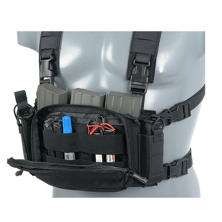 Emerson Micro Multi Mission Light Chest Rig Vest Harness Black