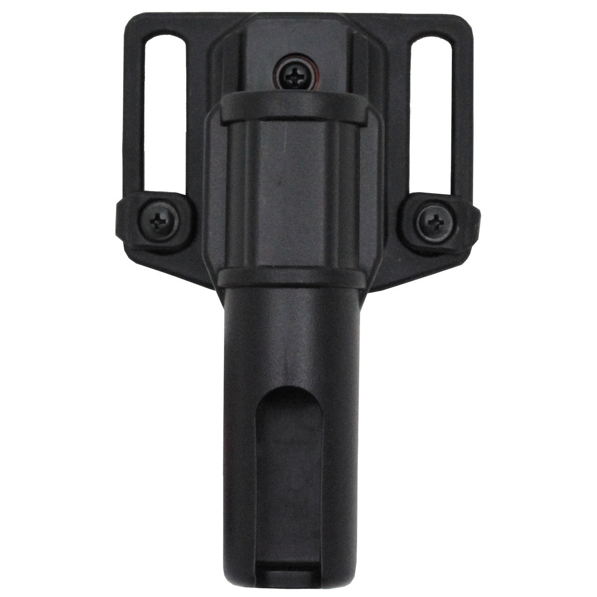 MFH Security Baton Holder 12cm Rotatable Black Open Black