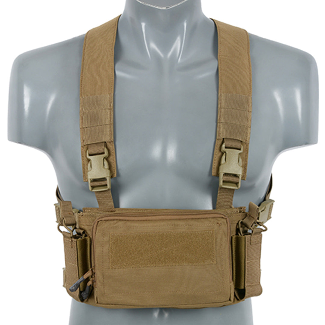 Emerson Micro Multi Mission Light Chest Rig Harness Coyote Brown