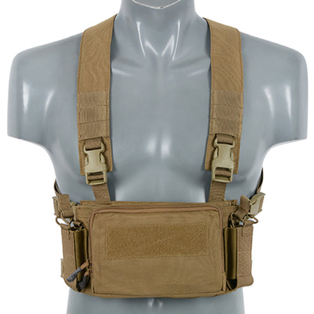 Emerson Micro Multi Mission Light Chest Rig Harness Coyote Brown