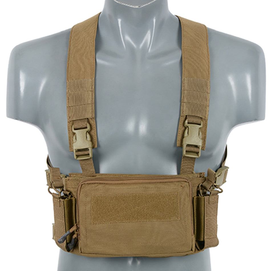 Emerson Micro Multi Mission Light Chest Rig Harness Coyote Brown