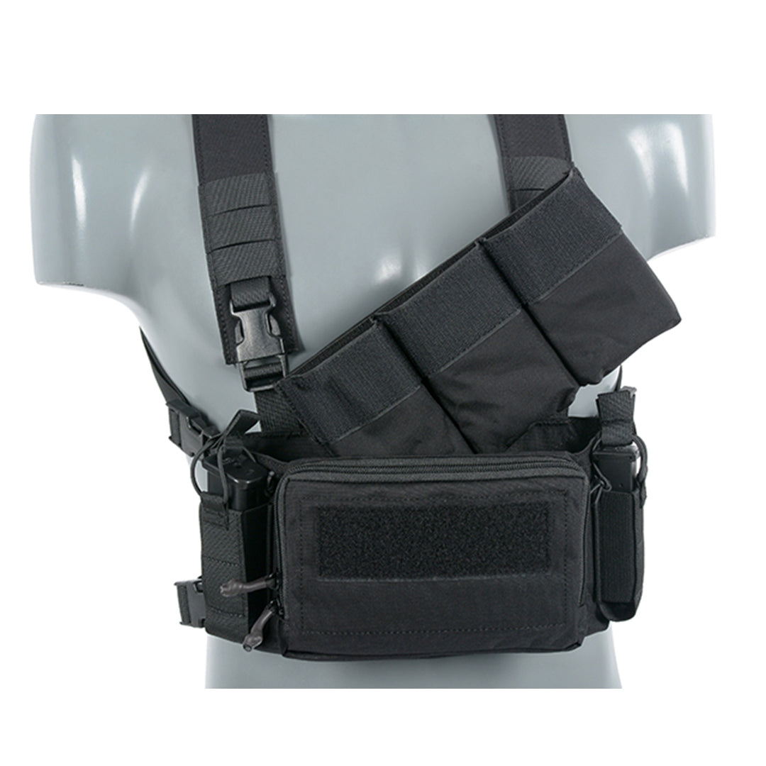Emerson Micro Multi Mission Light Chest Rig Vest Harness Black