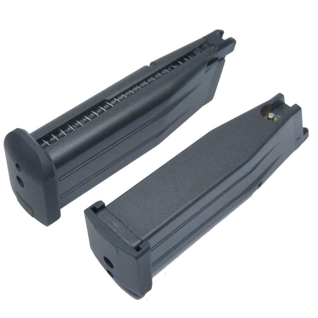 WE Hi-Capa 3.8 Green Gas Magazine 25 Round GBB Mag