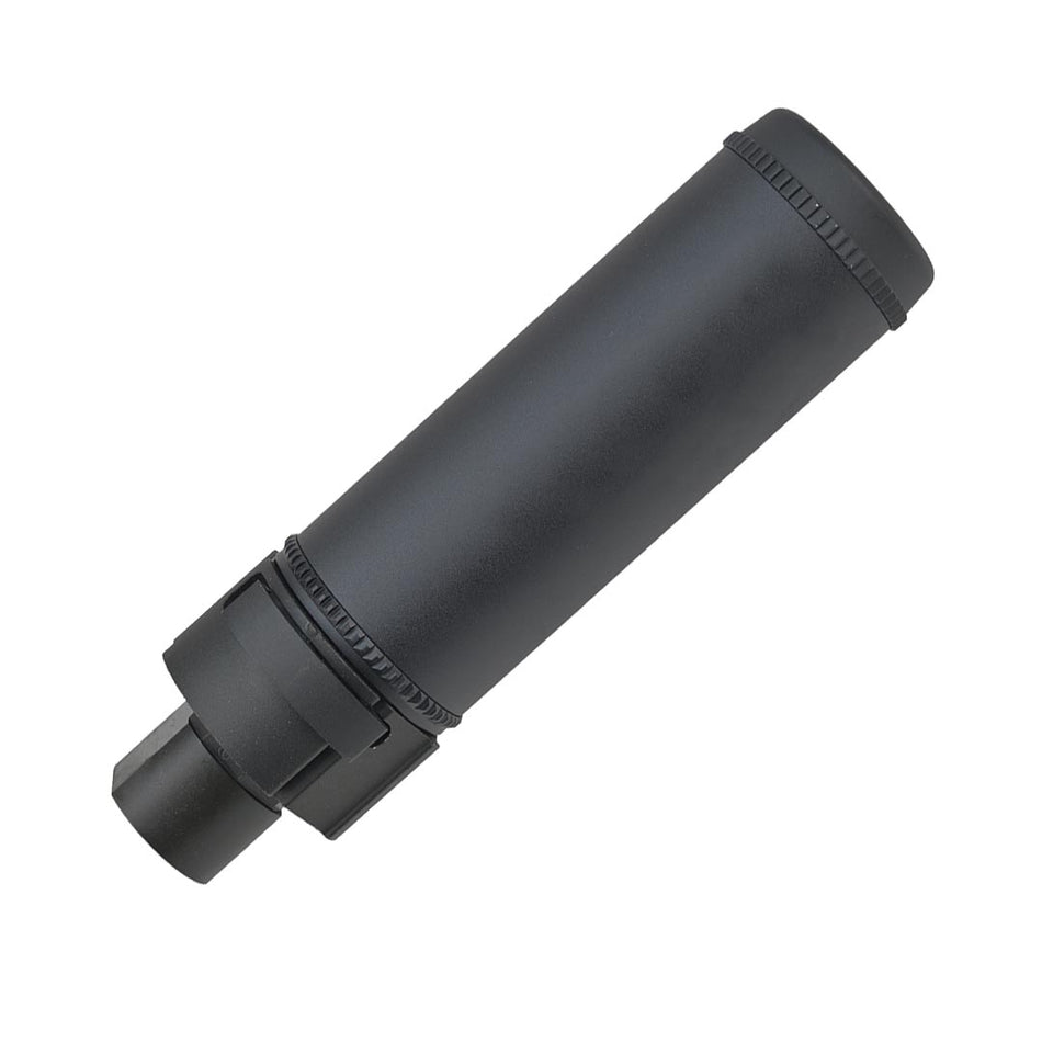 5KU Airsoft Barrel Extension Dummy Silencer Black QD 127mm