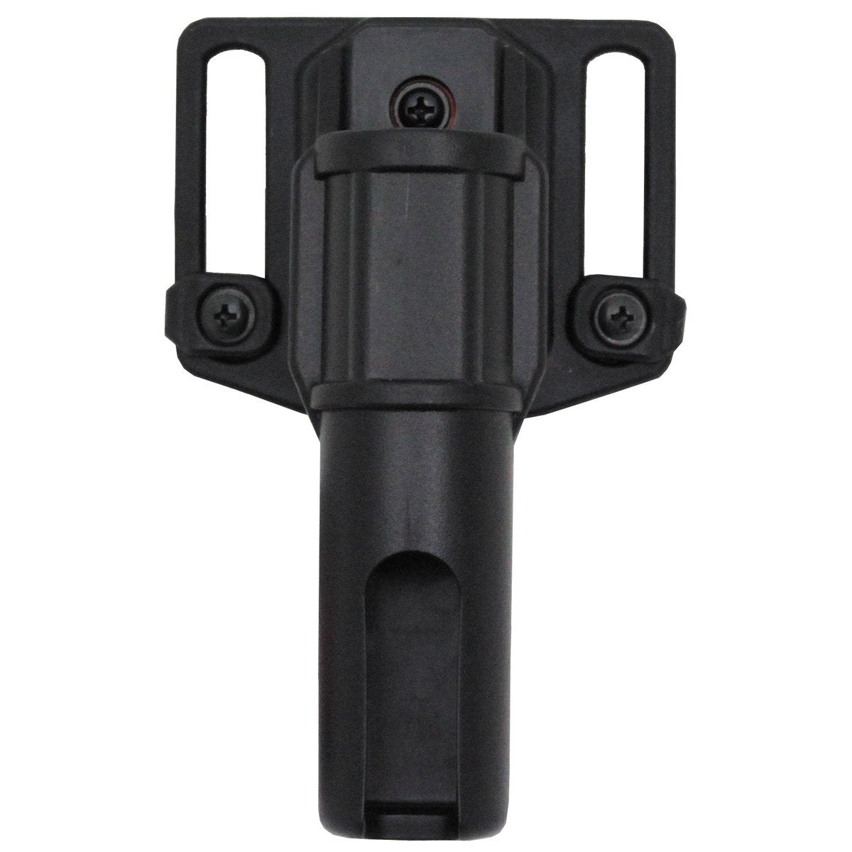 MFH Security Baton Holder 12cm Rotatable Black Open Black