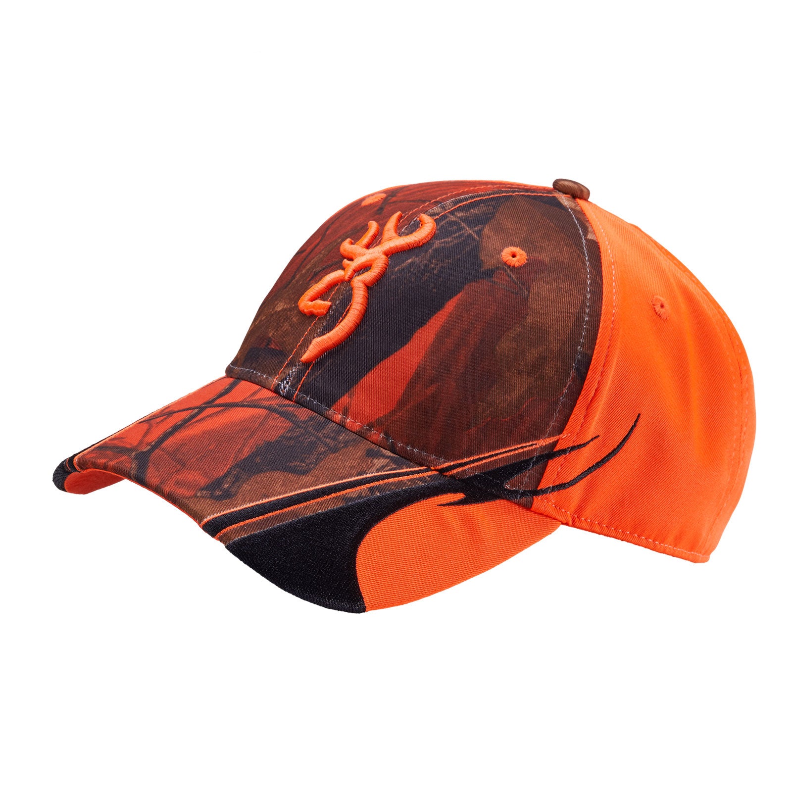 Browning Centerfire Baseball Cap Hat Blaze Camo