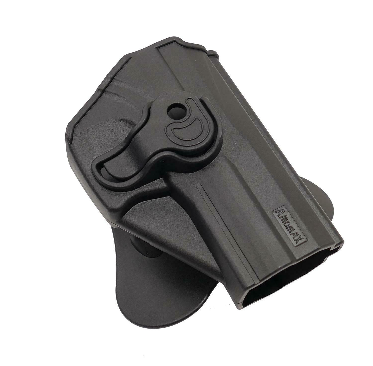 Amomax Retention Holster USP Full Size & Compact  Black R/H