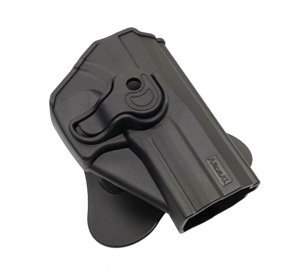Amomax Retention Holster USP Full Size & Compact  Black R/H