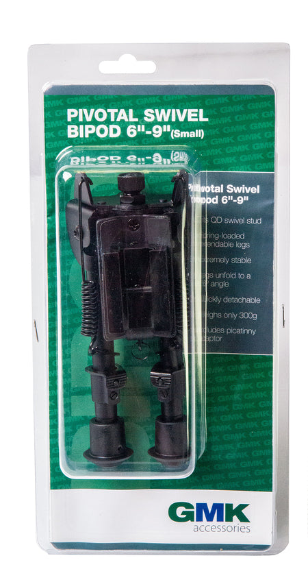 GMK Pivotal Swivel Adjustable Bi-Pod 6-9" 