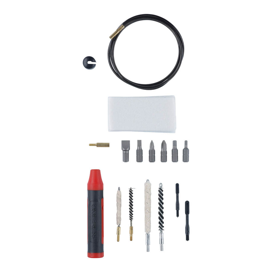 Umarex Field Cleaning Set Flex Bore Rope .177 .22 Tool Kit 