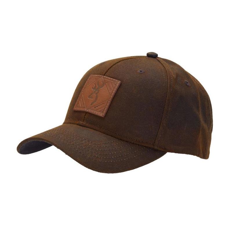 Browning Logo Baseball Hat Cap Stone Brown