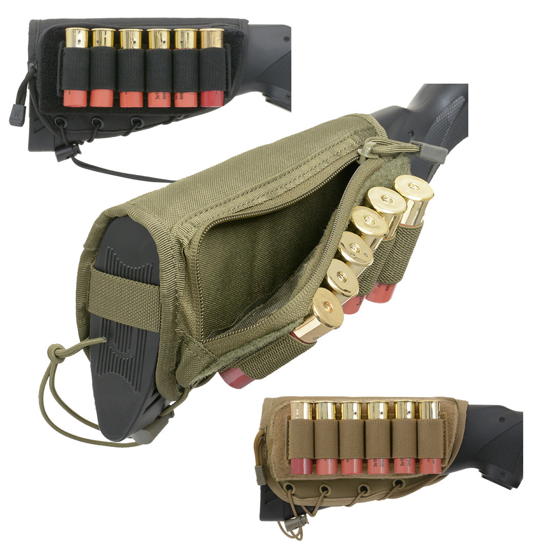 Fields Rifle Shotgun Stock Pouch Pack