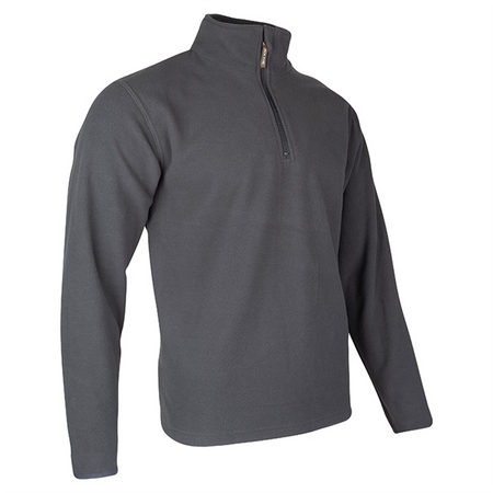 Jack Pyke Country Fleece Top ¼ Zip Pullover Charcoal