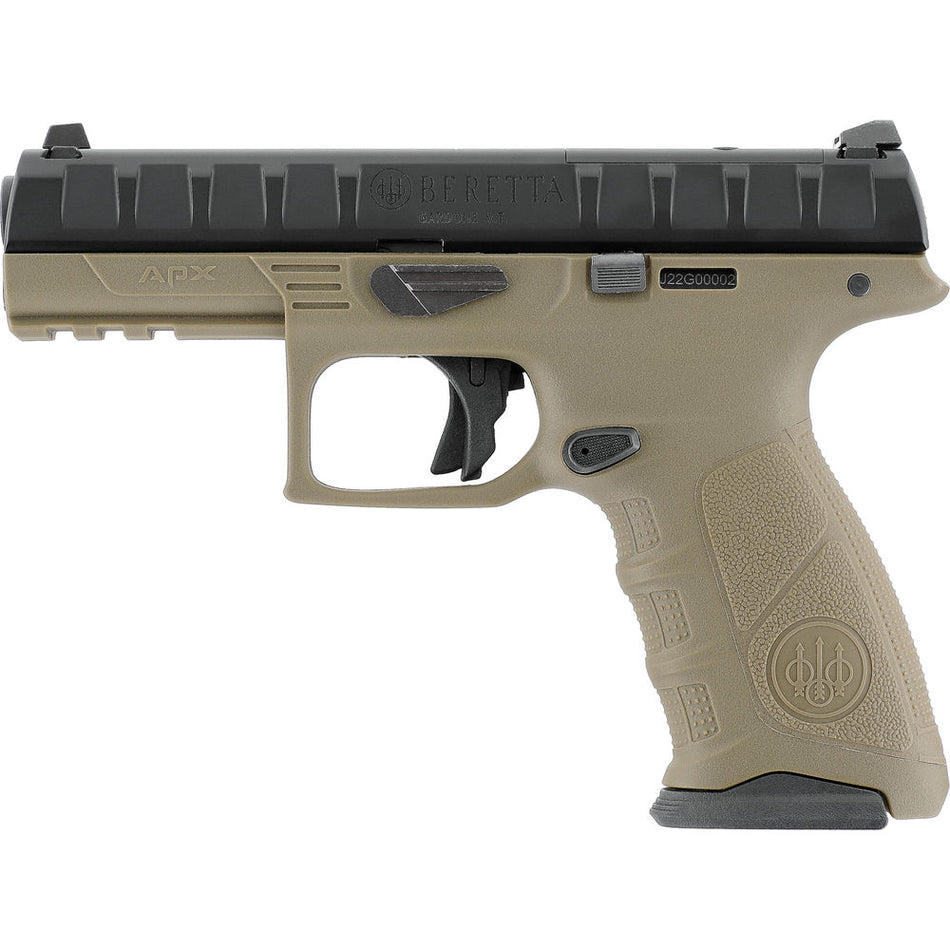 Beretta APX RDO Airsoft Pistol GBB Black / FDE