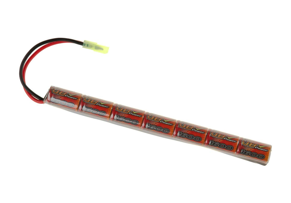VB Power NiMh 8.4V 1600mah Mini-Tamiya Stick Battery