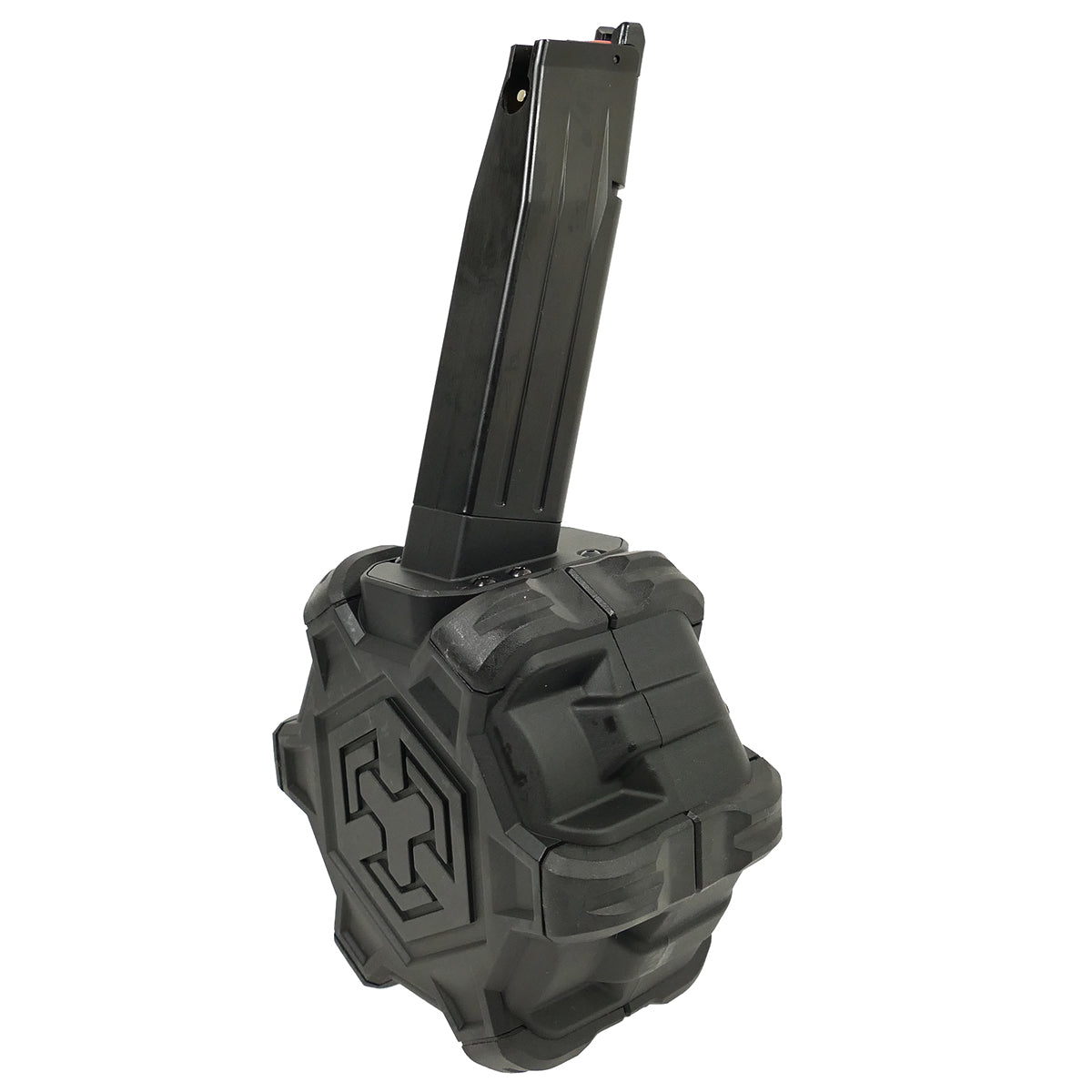 Armorer Works Drum Magazine NE-Series 1911 GBB 350rd 6mm bb's