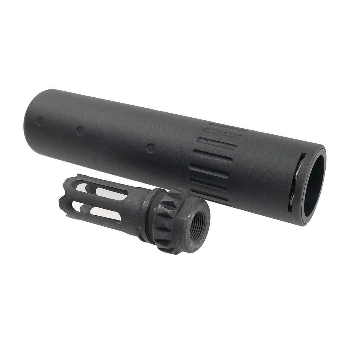 G&G Airsoft Scar QD Mock Suppressor & Flashhider 14mm CCW
