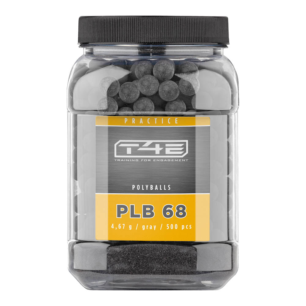 Umarex T4E Practice PLB Polyballs .68 Grey 500 Tub