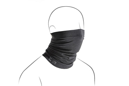 Claw Gear Merino Seamless Neck Gaiter Snood Black