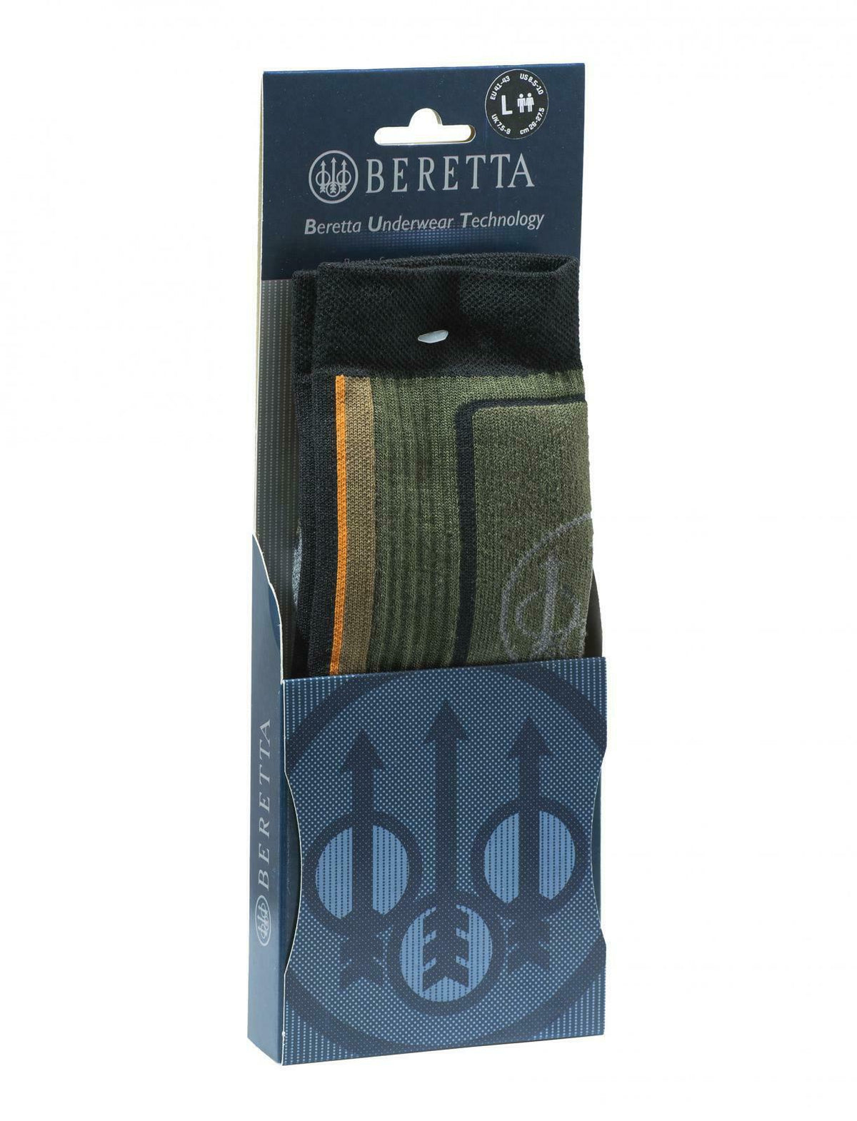 Beretta Mens Hunting Short Socks Green