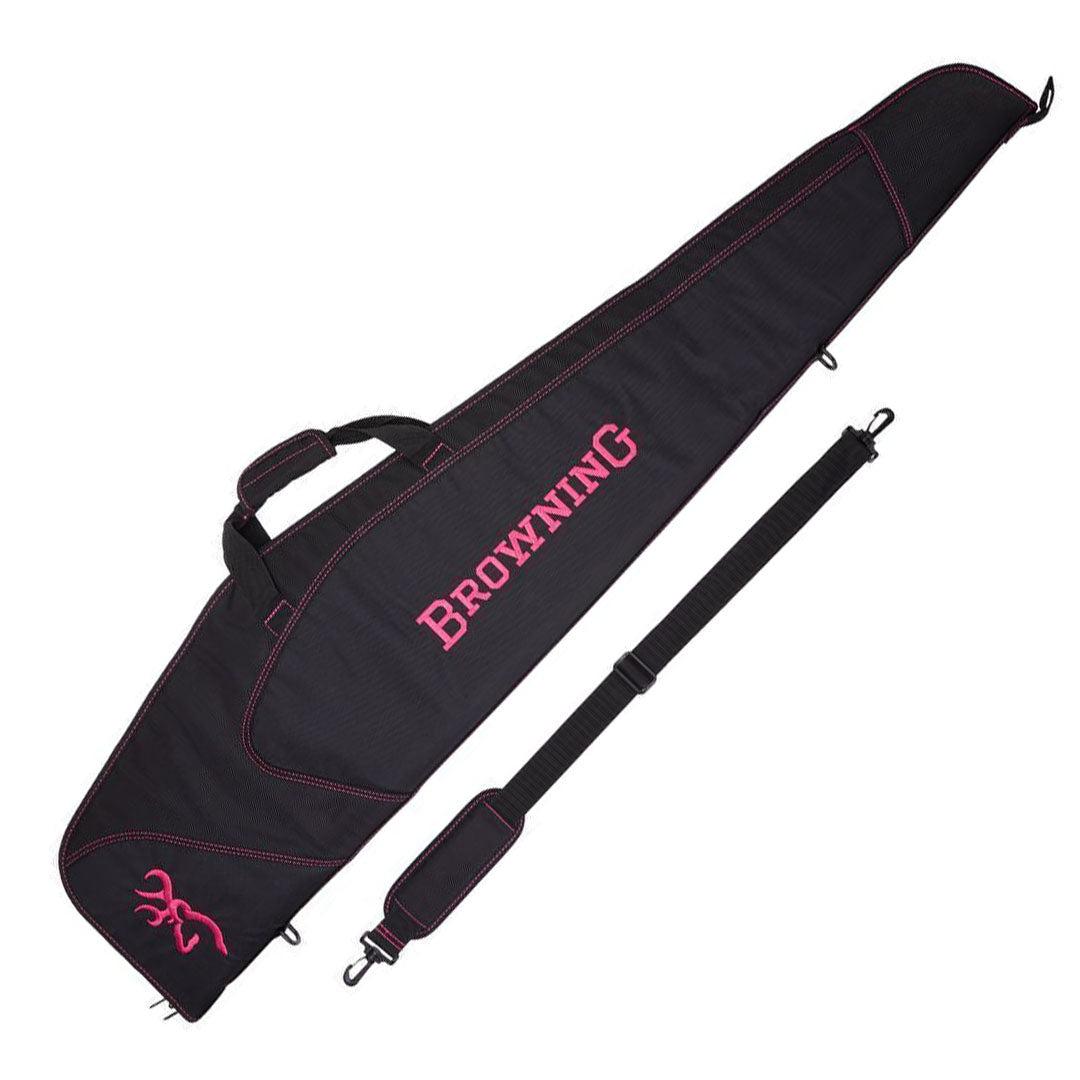 Browning Marksman Rifle Slip Carry Case Black / Pink 134cm