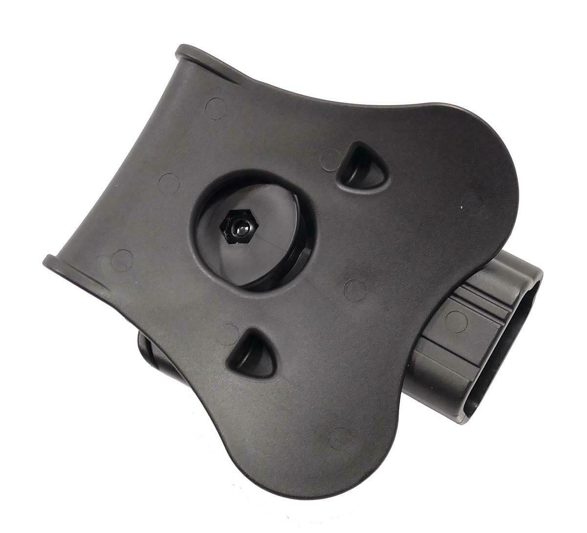 Amomax Retention Holster Glock 19/23/32 L/H Black 