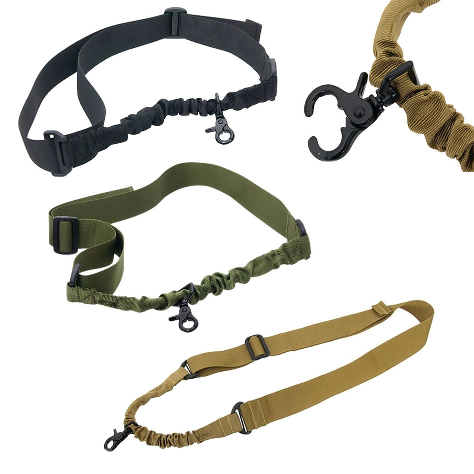 8 Fields Single Point Bungee Rifle Sling