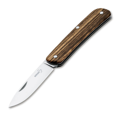 Boker Plus Tech Tool Zebrawood 1 Brown Pocket Knife