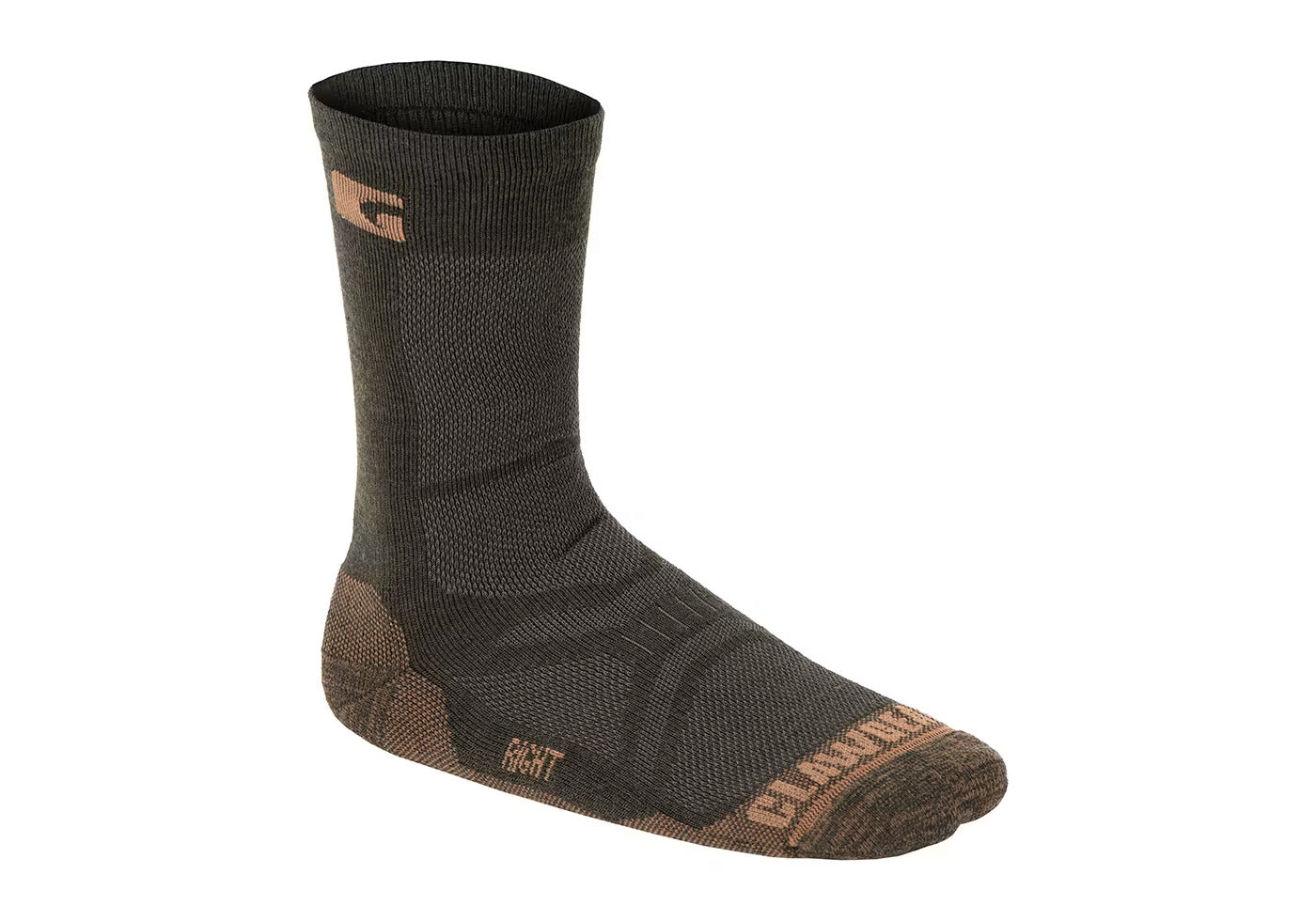 Clawgear Merino Crew Boot Socks Green