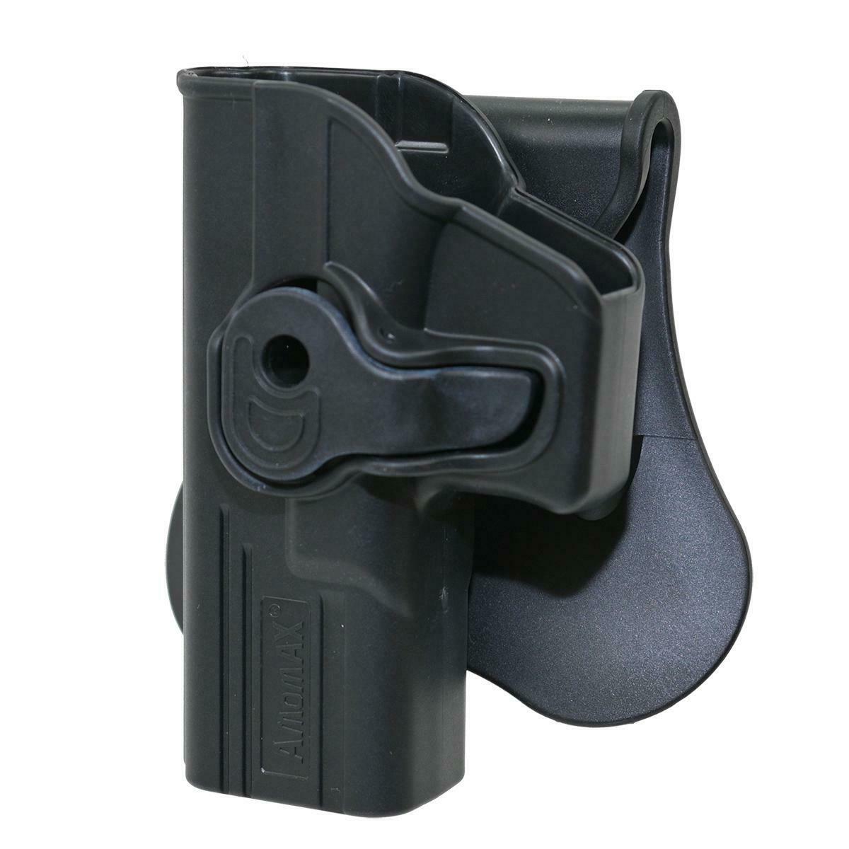 Amomax Retention Holster G-Series 17/22/31 Black L/H