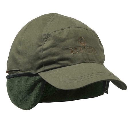 Beretta Gortex GTX Forest Reversible Cap Hat Green Orange