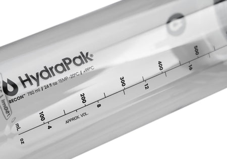 HydraPak RECON Clip & Carry Water Bottle 750ml Clear