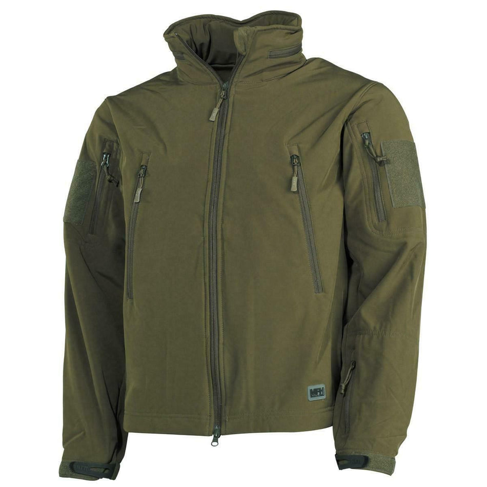 MFH Scorpion Soft Shell Jacket Green