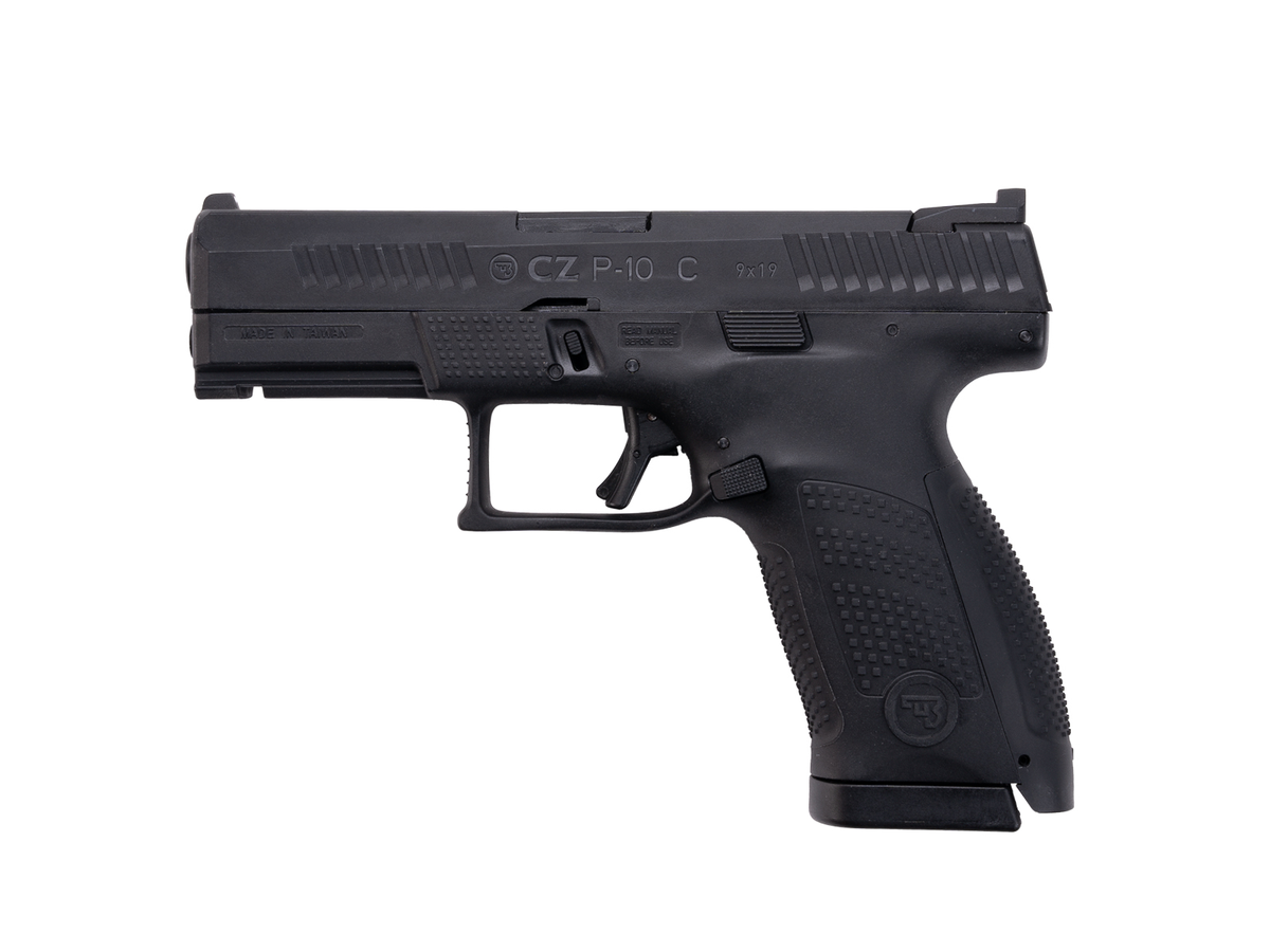 ASG CZ P-10C Airsoft Pistol Full Polymer Version GBB Black