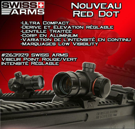 Swiss Arms Dot Compact Scope Red / Green