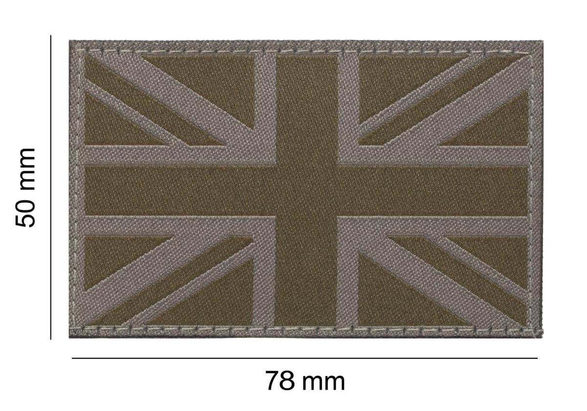 Clawgear UK Great Britain Union Jack Moral Flag Patch RAL7013