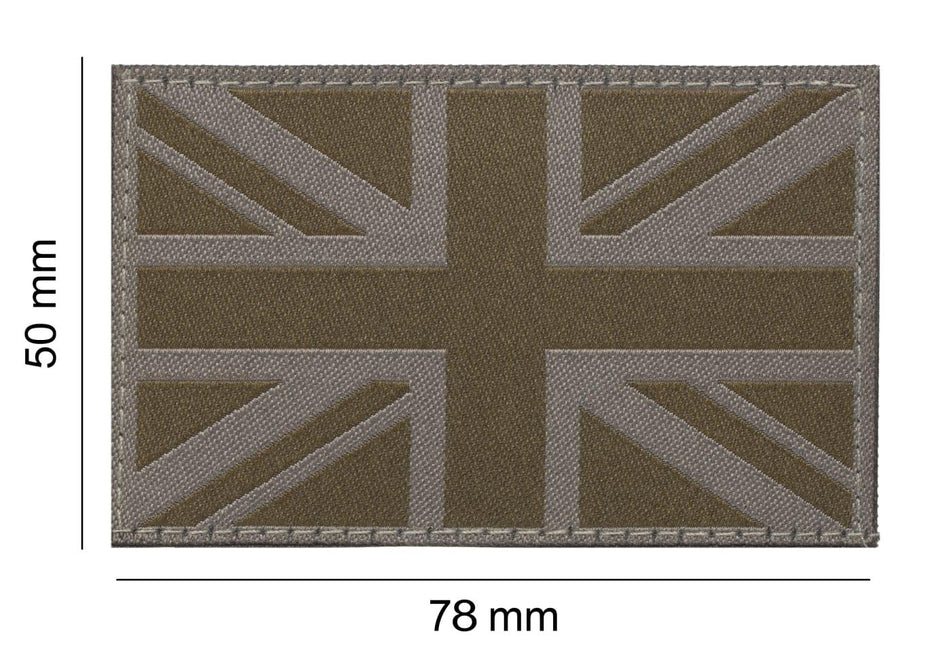 Clawgear UK Great Britain Union Jack Moral Flag Patch RAL7013