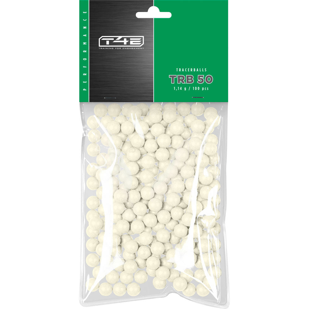 Umarex T4E Performance TRB 50 Tracer Balls .50 Ammo Pellets 100 Bag
