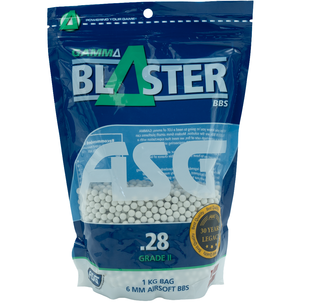 ASG Gamma Blaster Airsoft BB’s 0.28g 1kg Bag