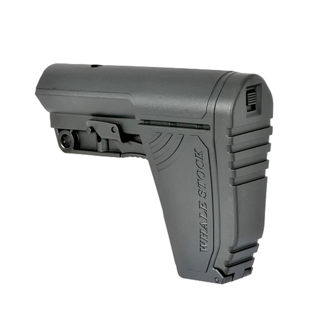 Cyma Adjustable Whale Stock For Airsoft AR-15 M4 Short Black