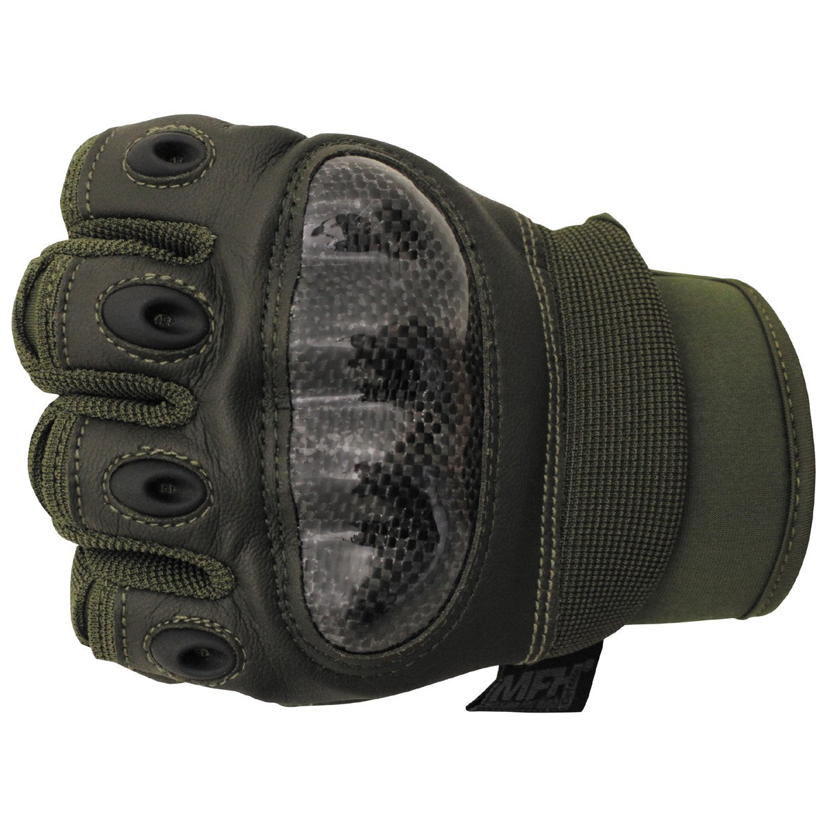 MFH MAX Mission Gloves OD Green Padded