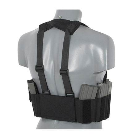 Amomax Light Weight Speed Chest Rig Vest Black 