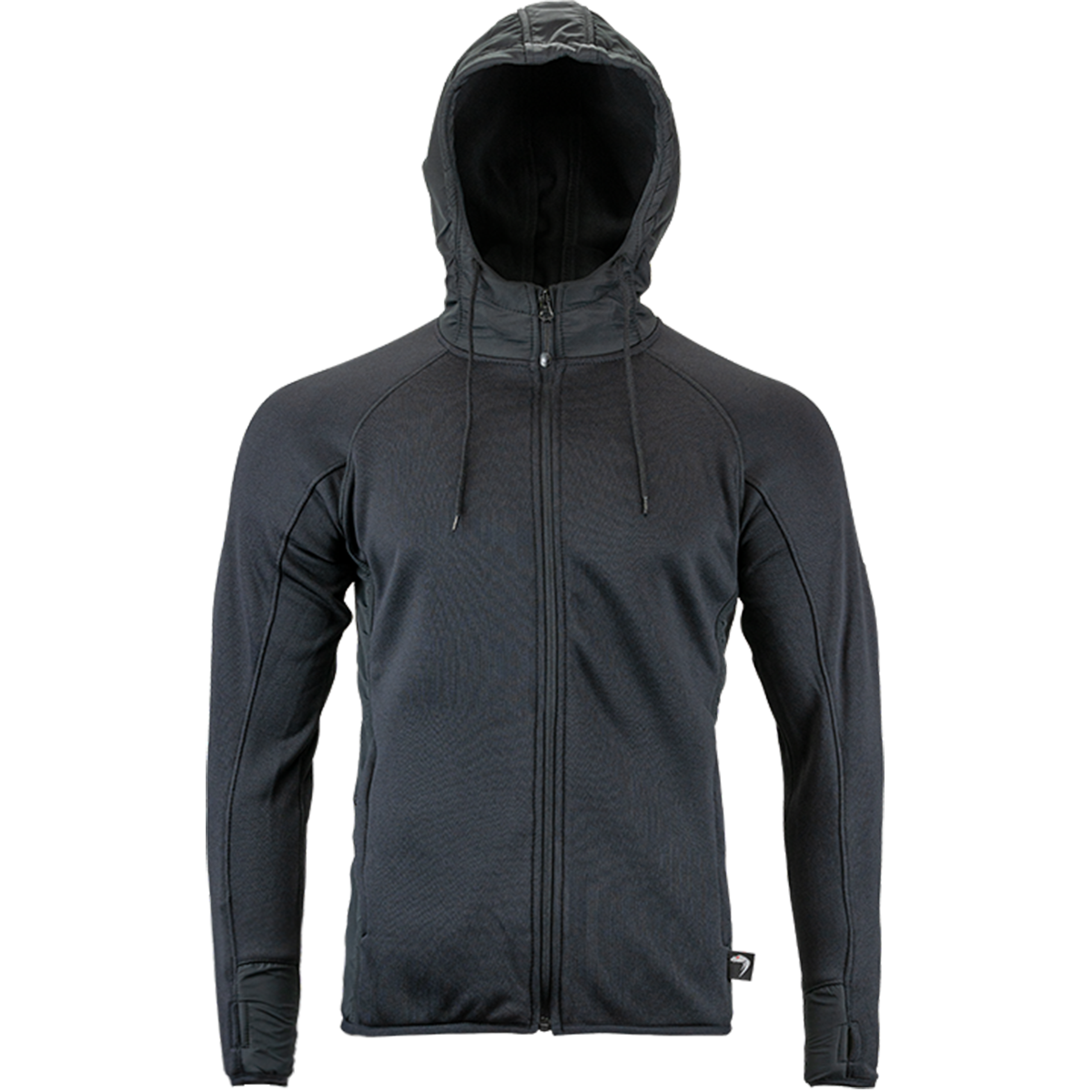 Viper Mens Storm Hoodie Jacket Black