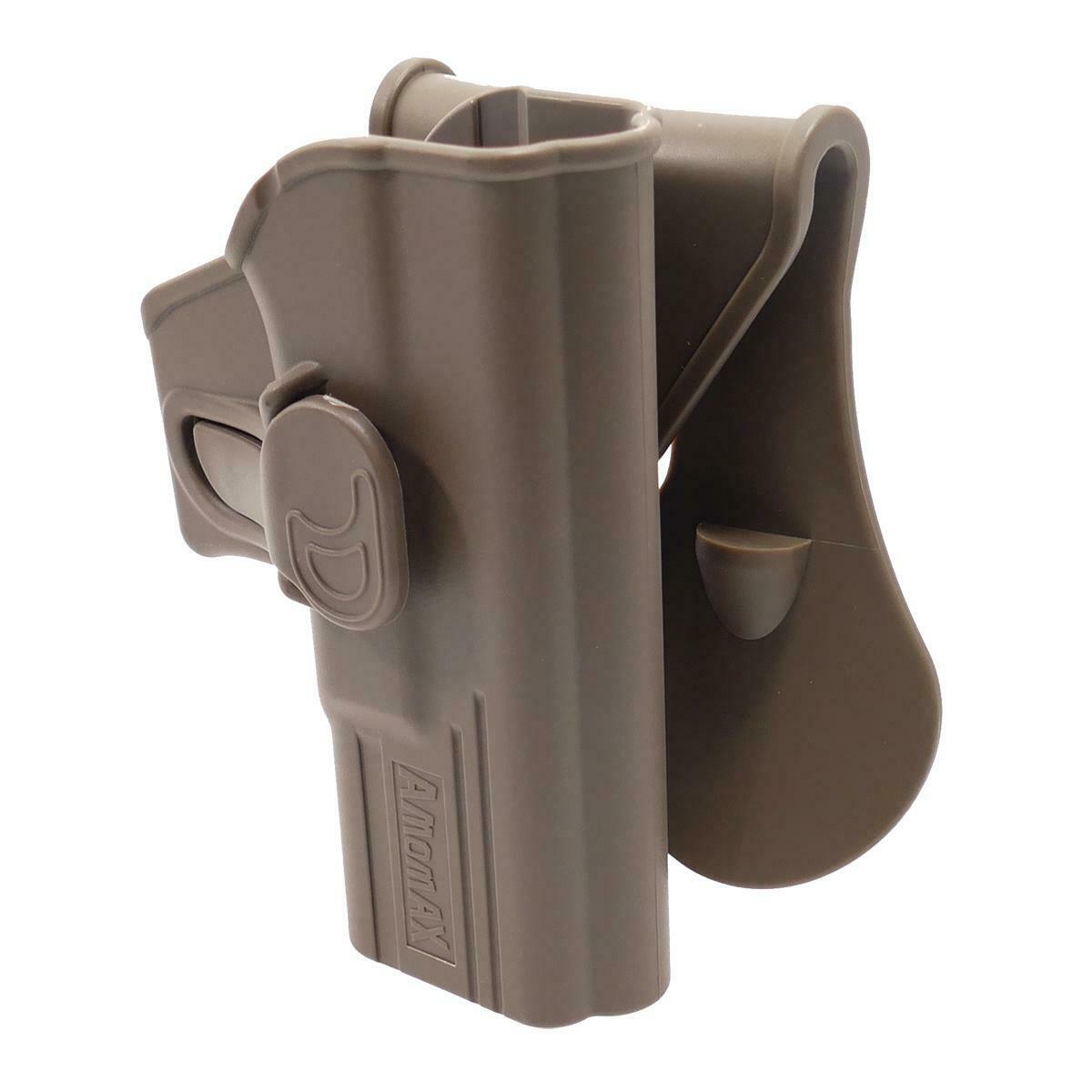 Amomax Retention Holster Glock 19/23/32 R/H FDE 
