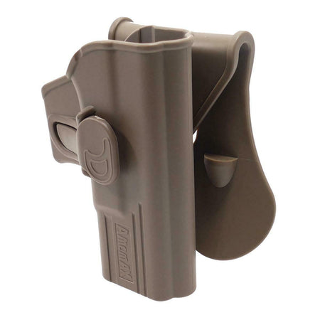 Amomax Retention Holster Glock 19/23/32 R/H FDE 
