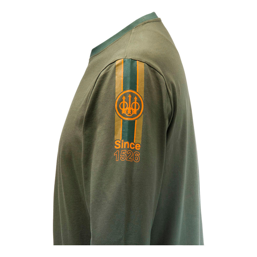 Beretta Victory Corporate T-Shirt Long Sleeves Green