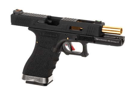 WE G-Force 17 Black Gold Barrel Metal Version GBB